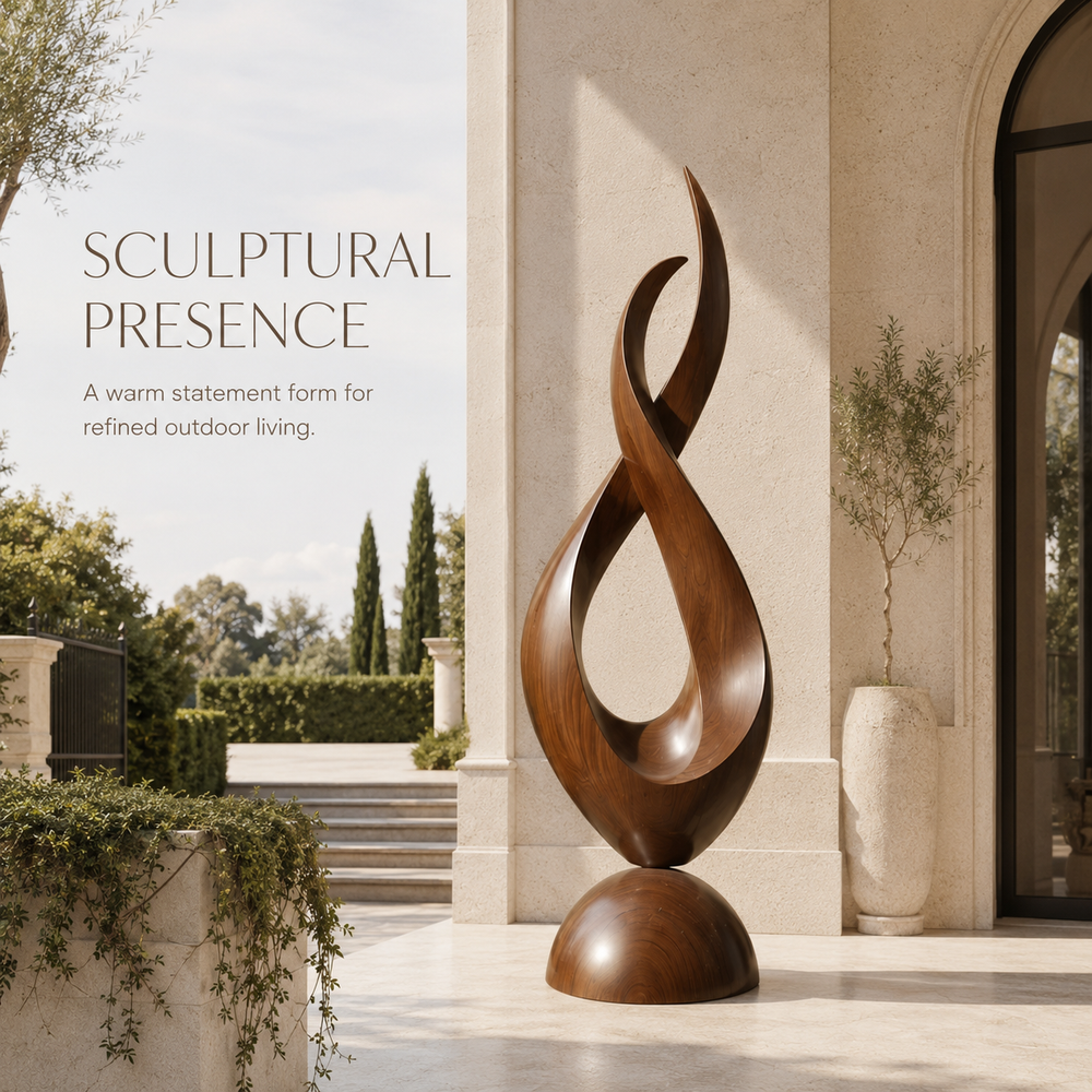Rustic Elara Organic Form Sculpture - Design 068 - product image 02