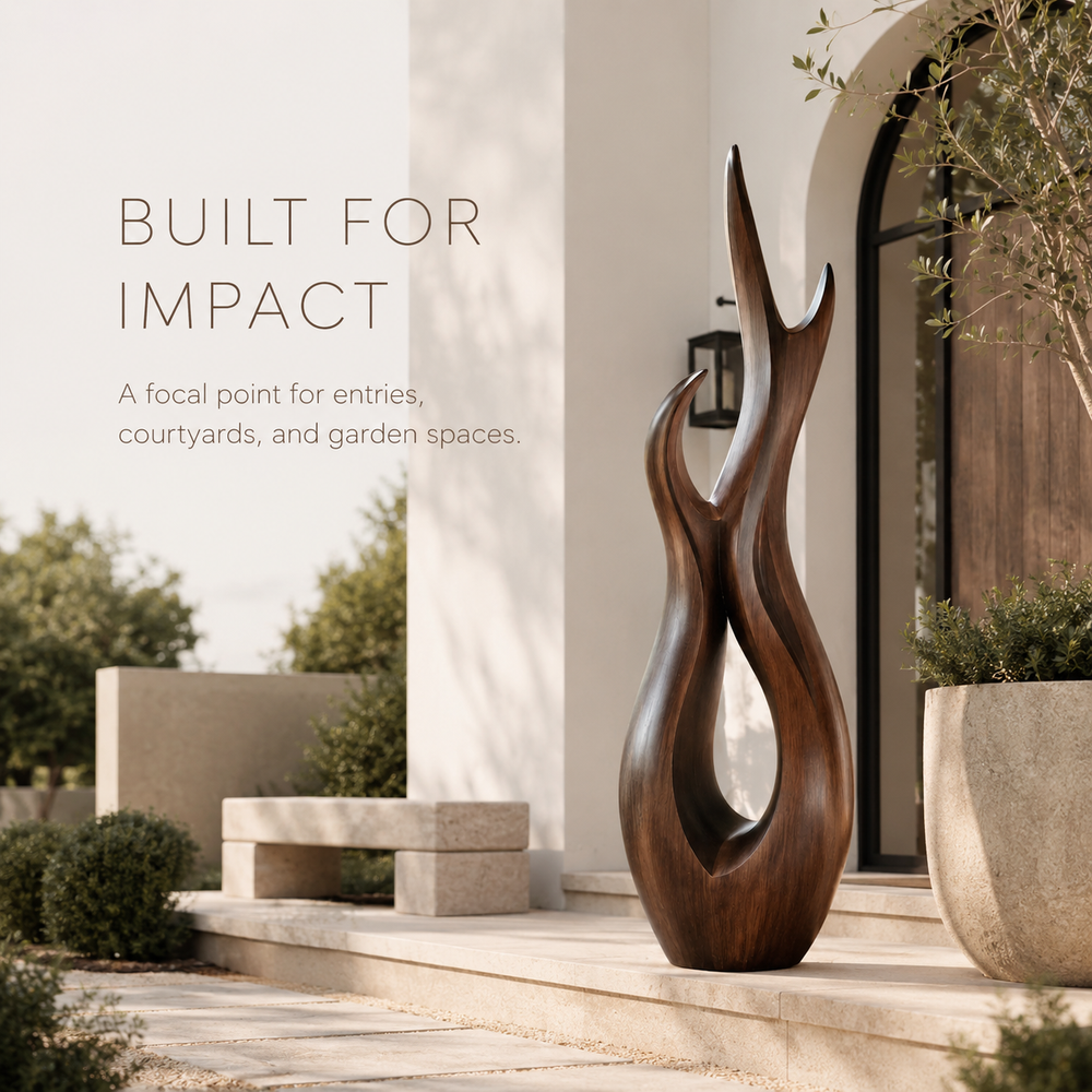 Rustic Nolan Gallery Shelf Sculpture - Design 070 - product image 04
