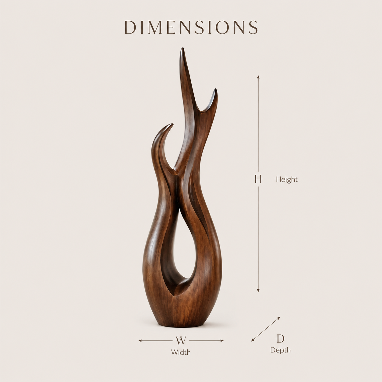 Rustic Nolan Gallery Shelf Sculpture - Design 070 - product image 08