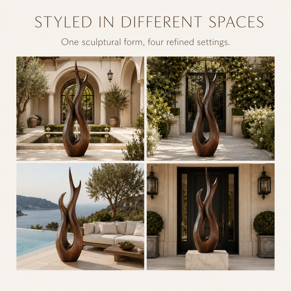 Rustic Nolan Gallery Shelf Sculpture - Design 070 - product image 10