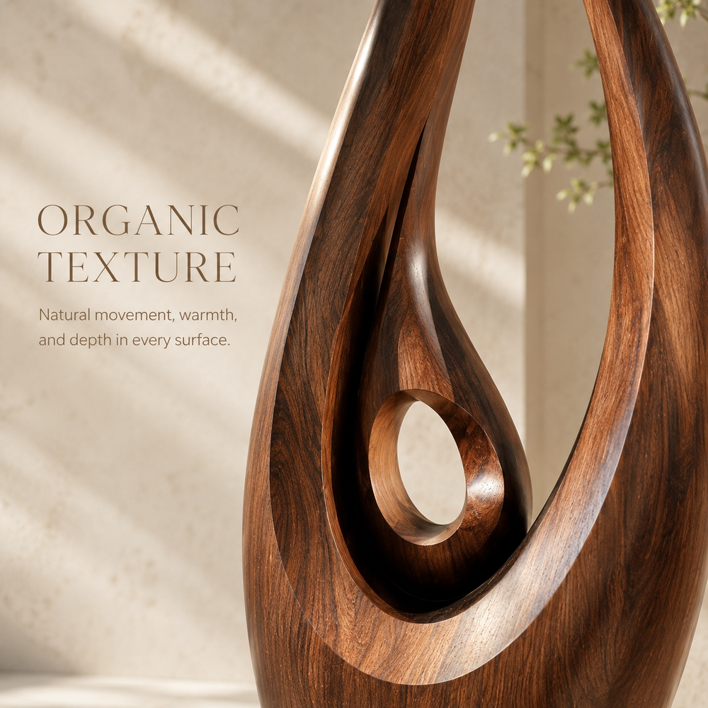 Rustic Brielle Sculptural Accent Object - Design 073 - product image 05