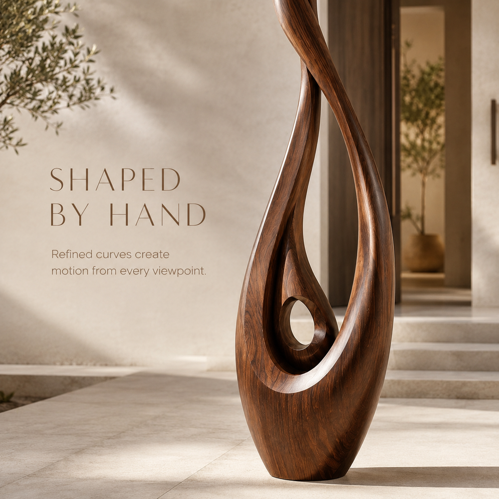 Rustic Brielle Sculptural Accent Object - Design 073 - product image 06