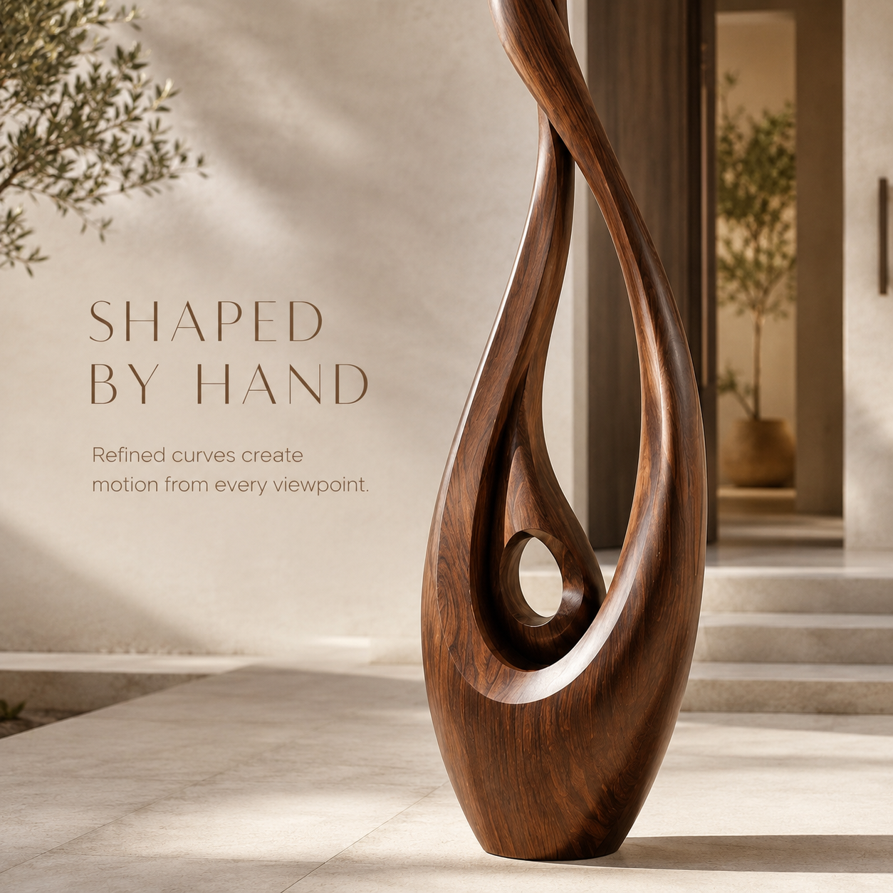 Rustic Brielle Sculptural Accent Object - Design 073 - product image 06