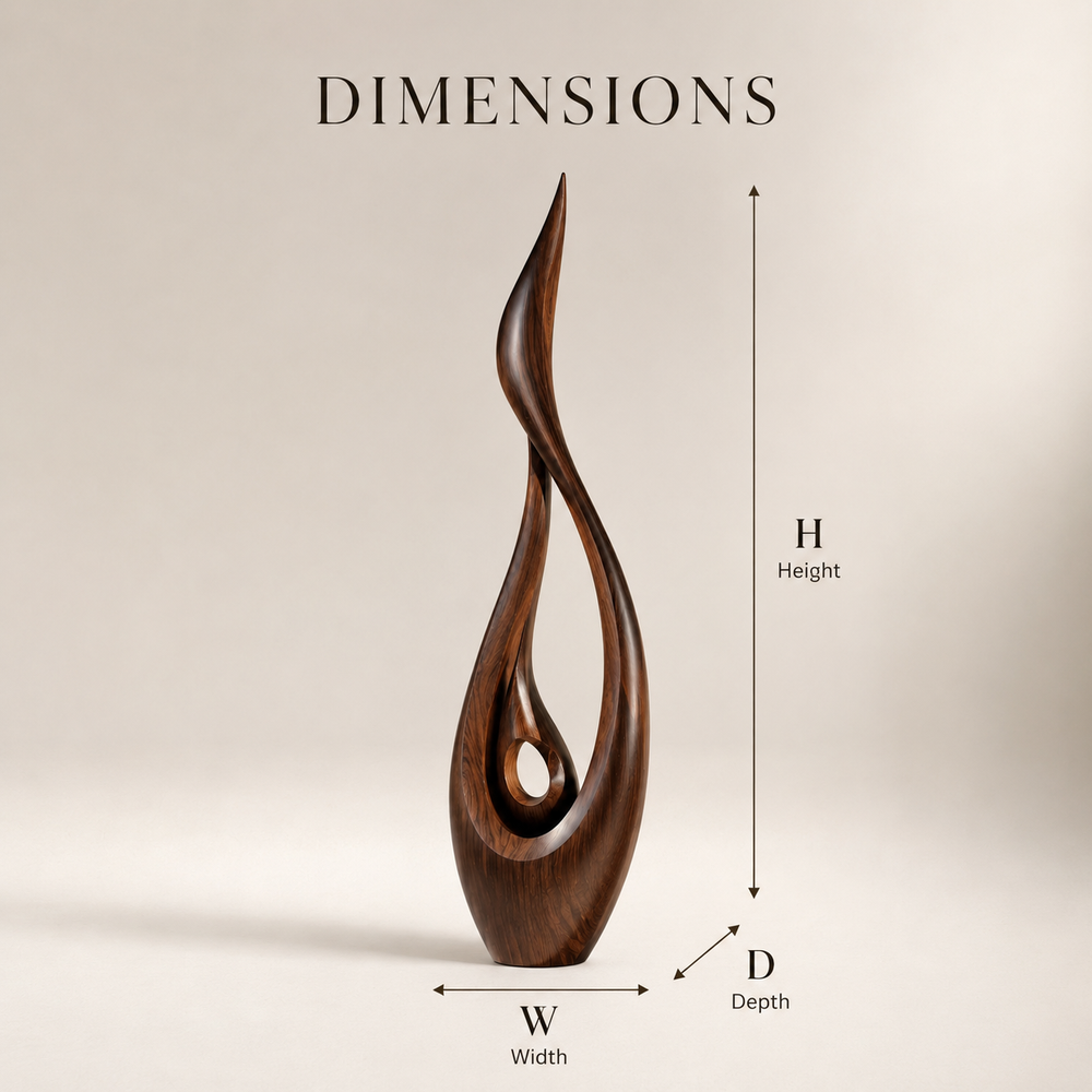 Rustic Brielle Sculptural Accent Object - Design 073 - product image 08