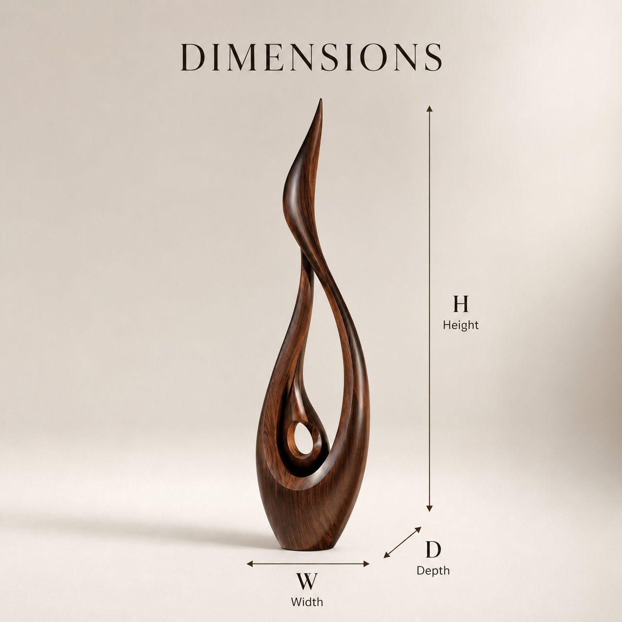 Rustic Brielle Sculptural Accent Object - Design 073 - product image 08