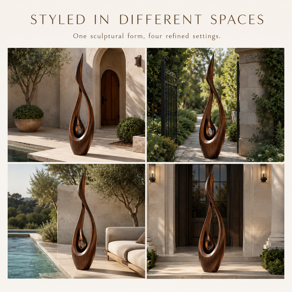 Rustic Brielle Sculptural Accent Object - Design 073 - product image 10