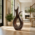 Rustic Mira Organic Table Sculpture - Design 075 - main view