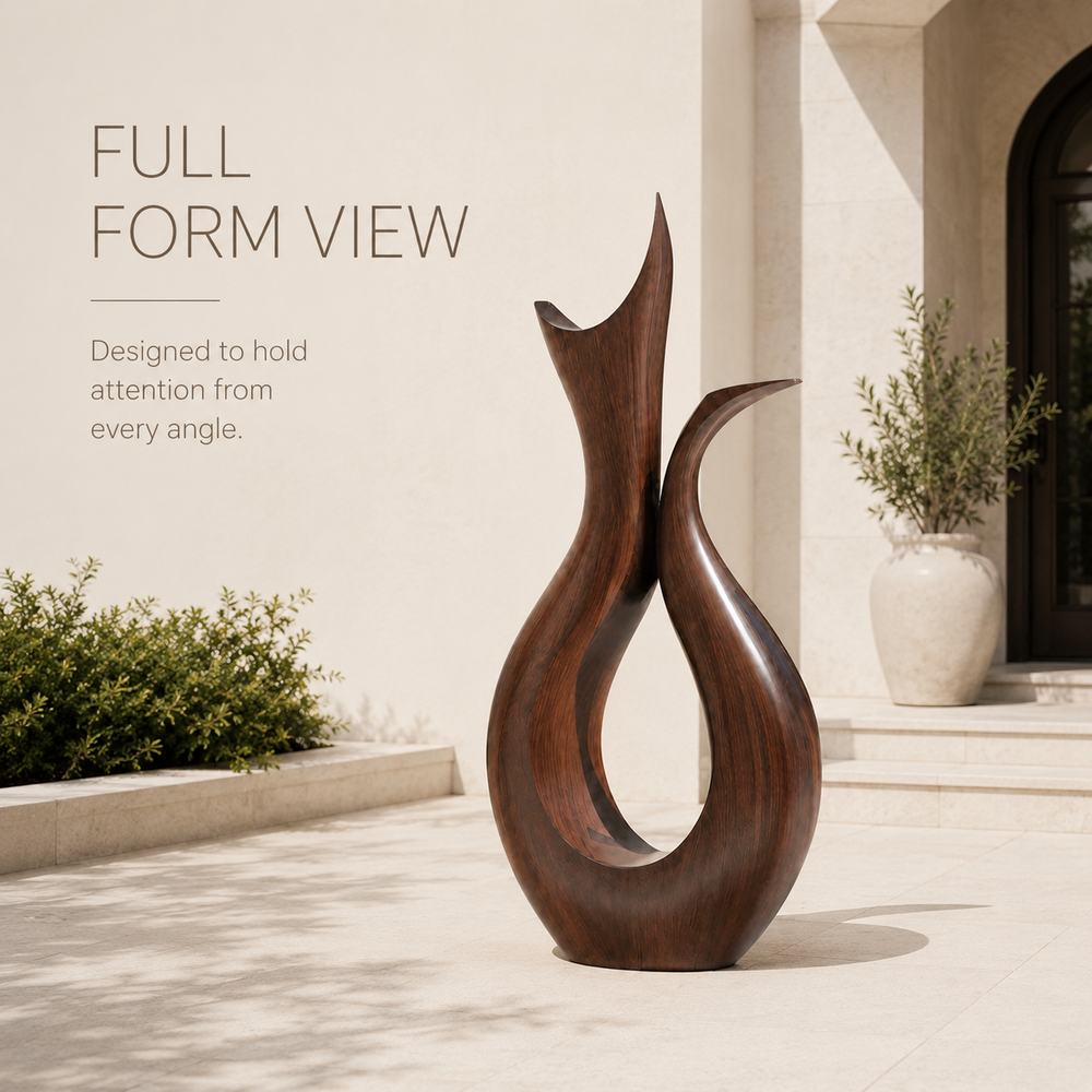 Rustic Mira Organic Table Sculpture - Design 075 - product image 04