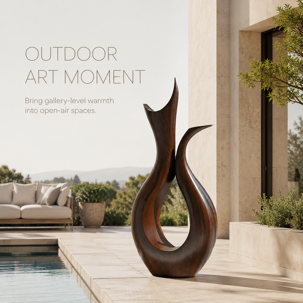 Rustic Mira Organic Table Sculpture - Design 075 - product image 07
