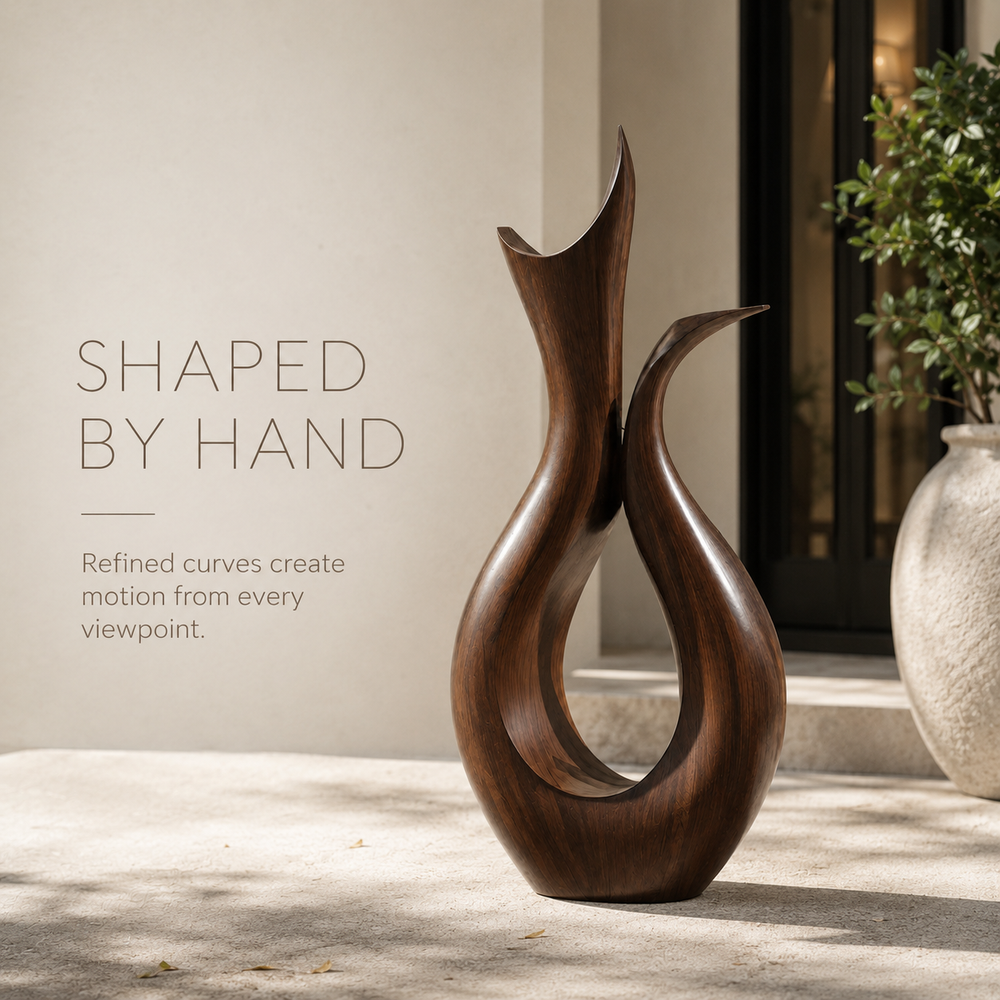 Rustic Mira Organic Table Sculpture - Design 075 - product image 09