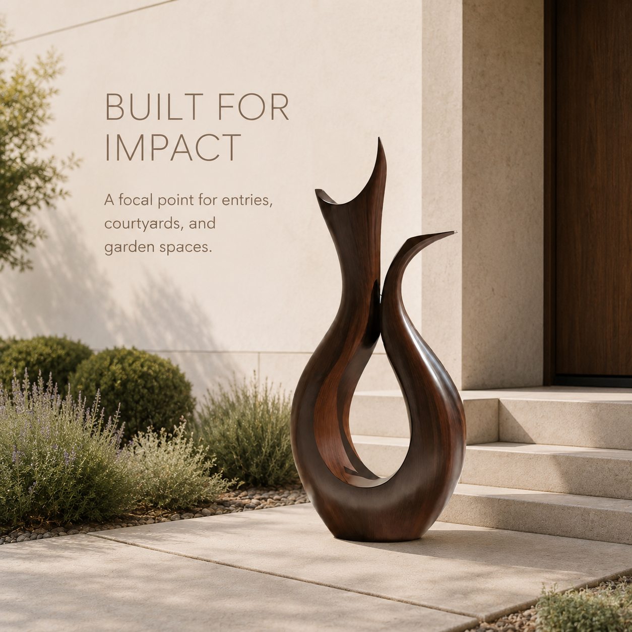 Rustic Mira Organic Table Sculpture - Design 075 - product image 10