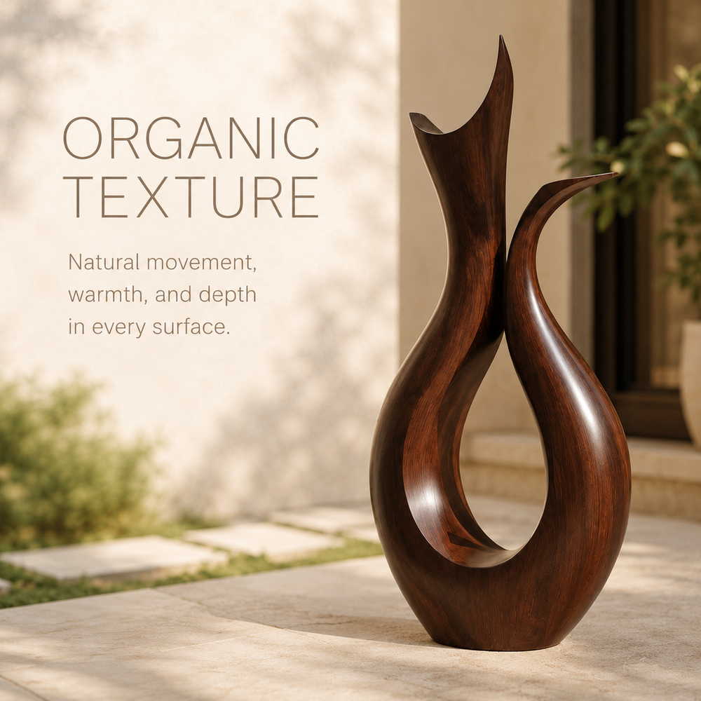 Rustic Mira Organic Table Sculpture - Design 075 - product image 11