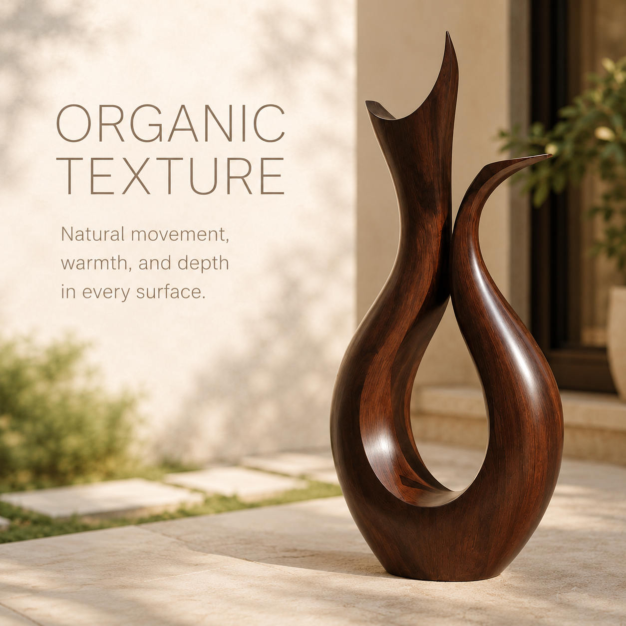 Rustic Mira Organic Table Sculpture - Design 075 - product image 11