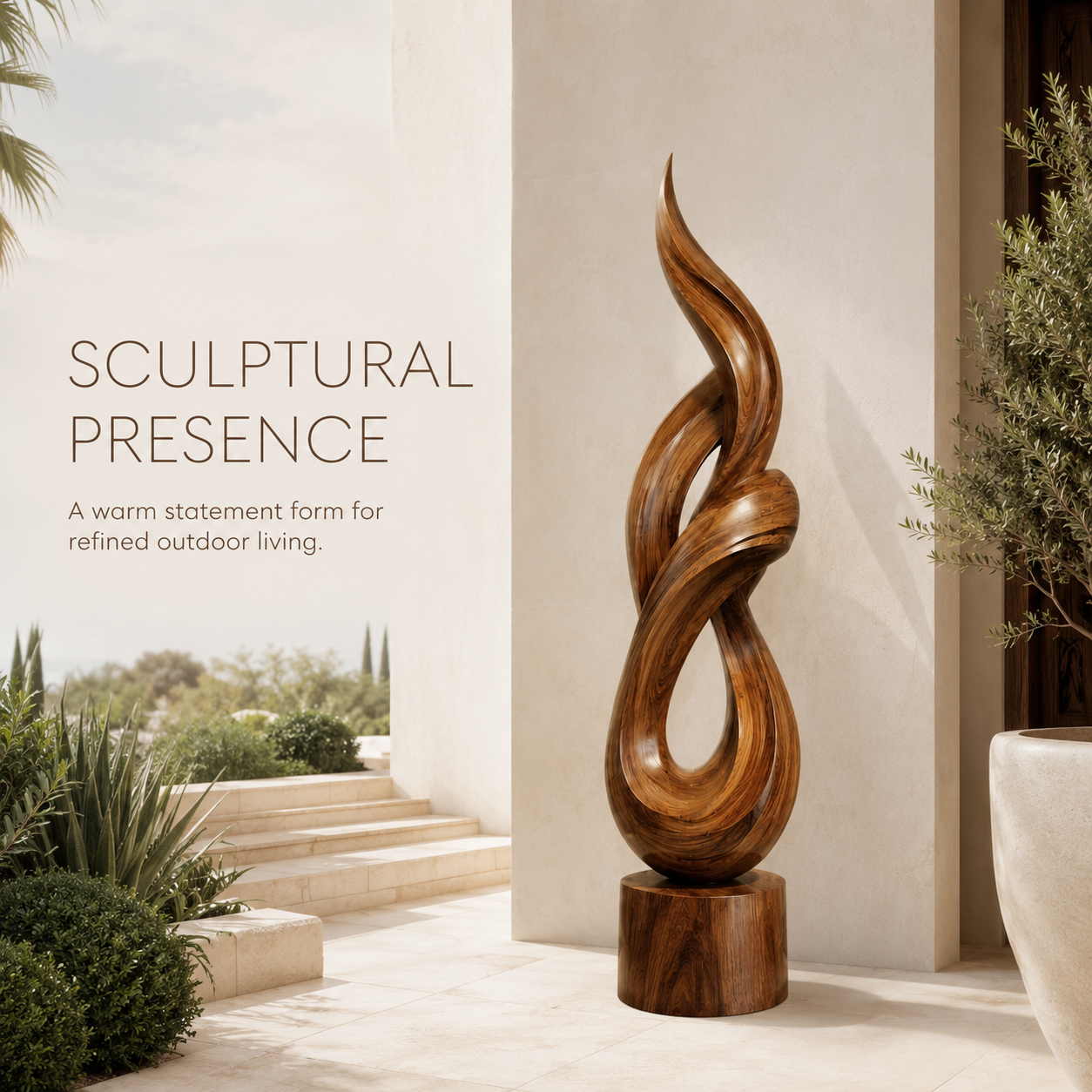 Rustic Calder Sculptural Decor Object - Design 076 - product image 02