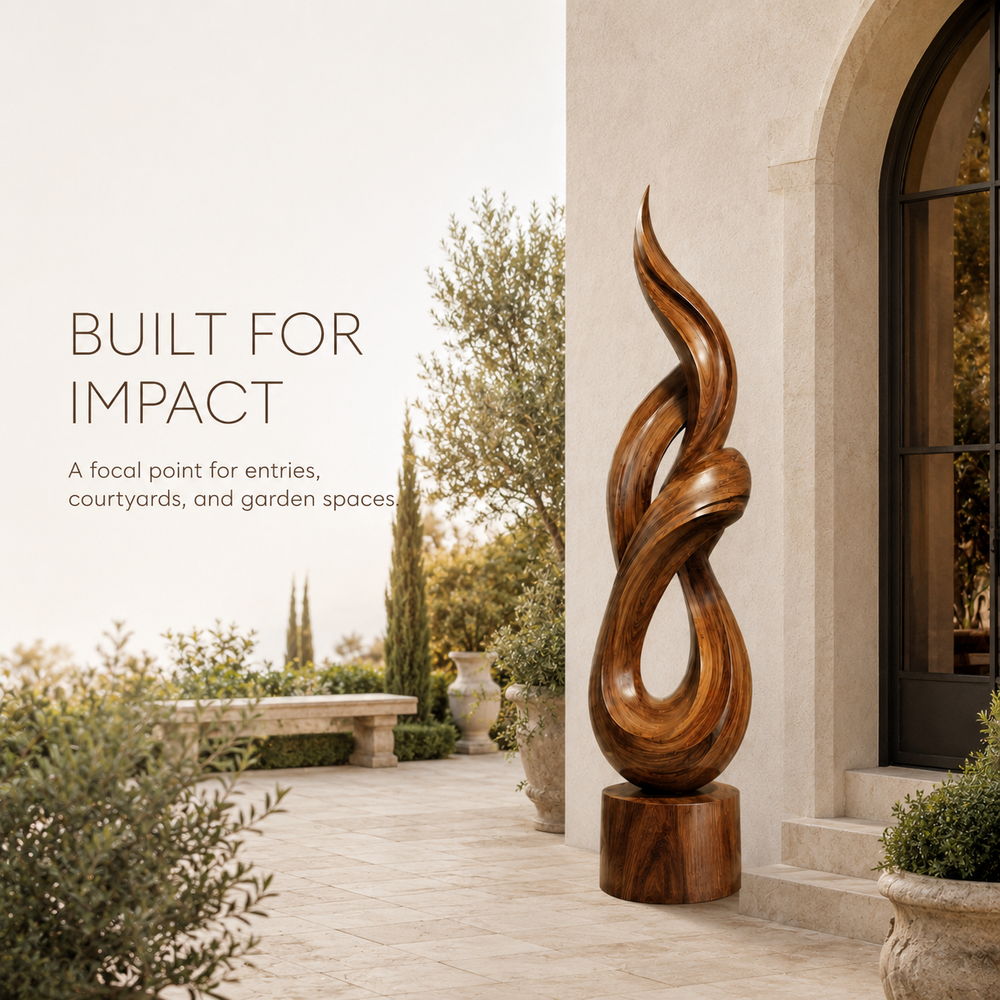 Rustic Calder Sculptural Decor Object - Design 076 - product image 04