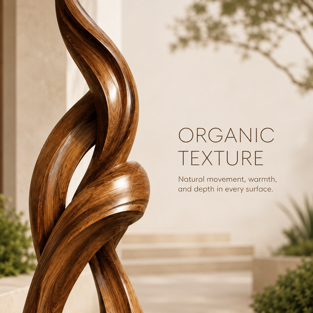 Rustic Calder Sculptural Decor Object - Design 076 - product image 05