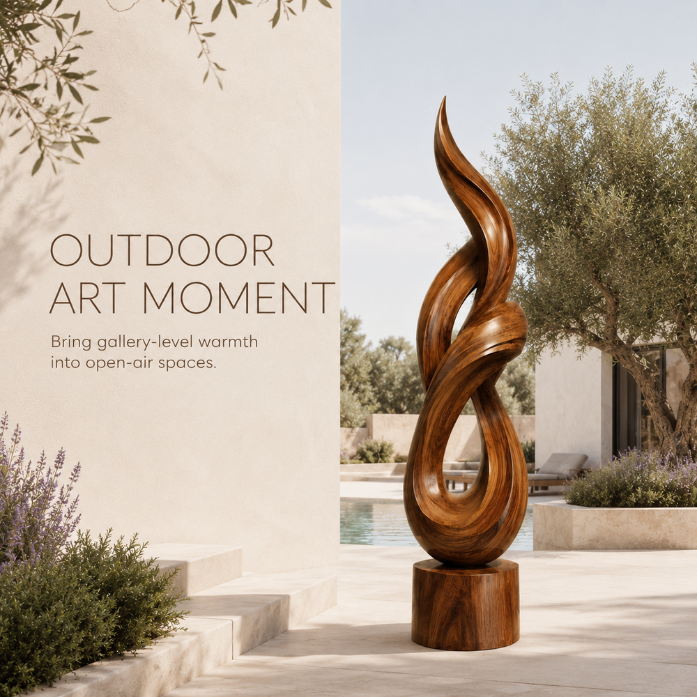 Rustic Calder Sculptural Decor Object - Design 076 - product image 07