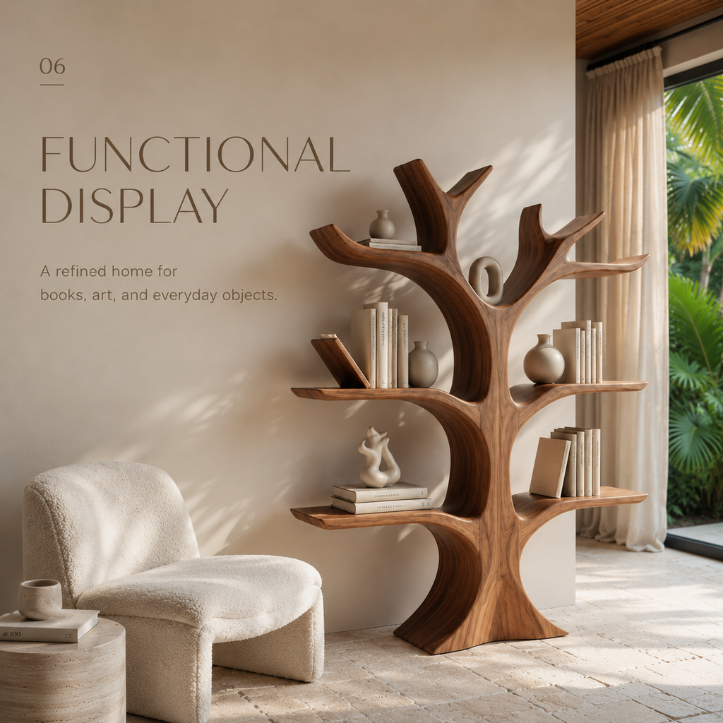 Solenne Rounded Bookshelf - product detail 2