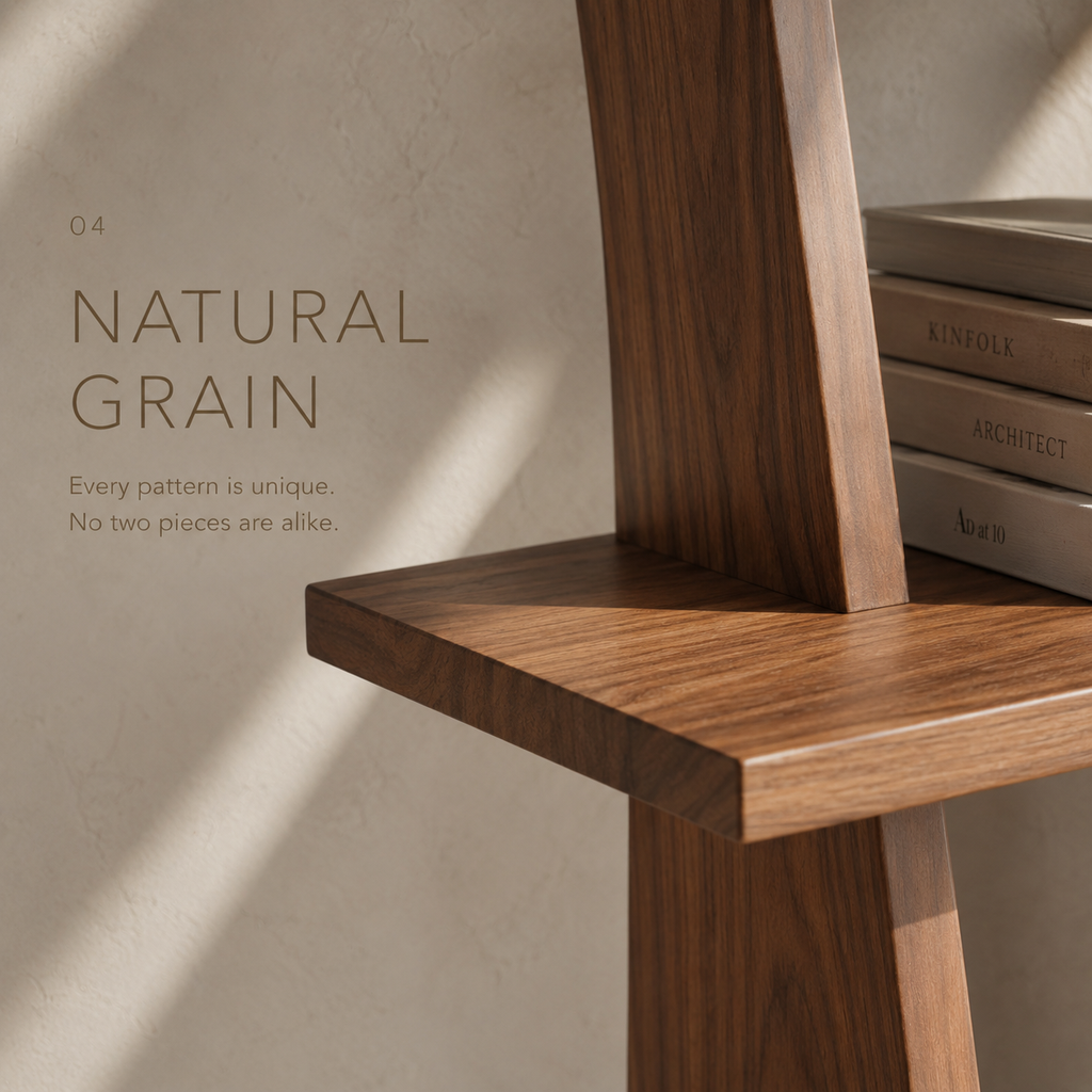 Vesper Soft Curve Bookcase Bookshelf - product detail 5