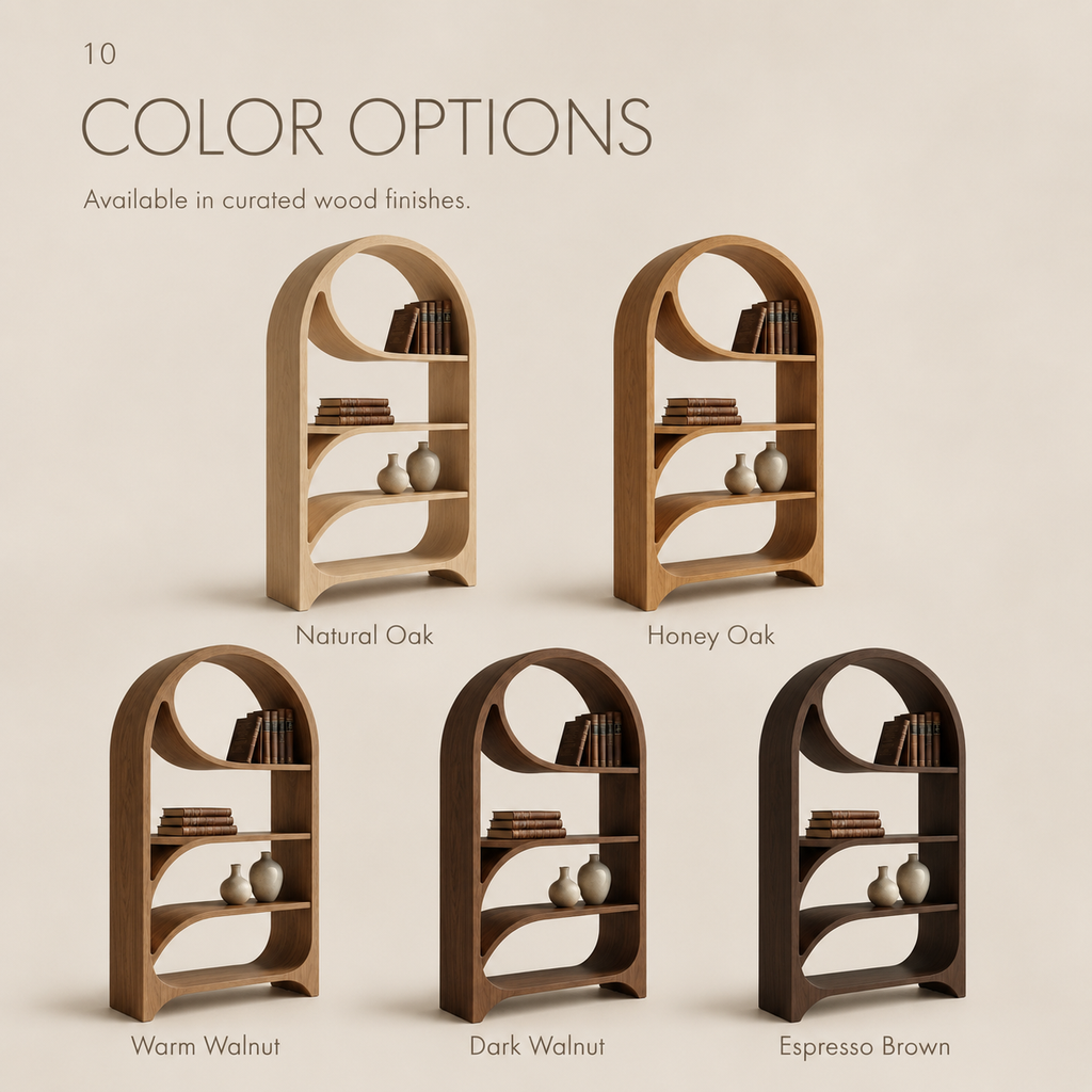 Liora Flow Display Bookshelf - product detail 2