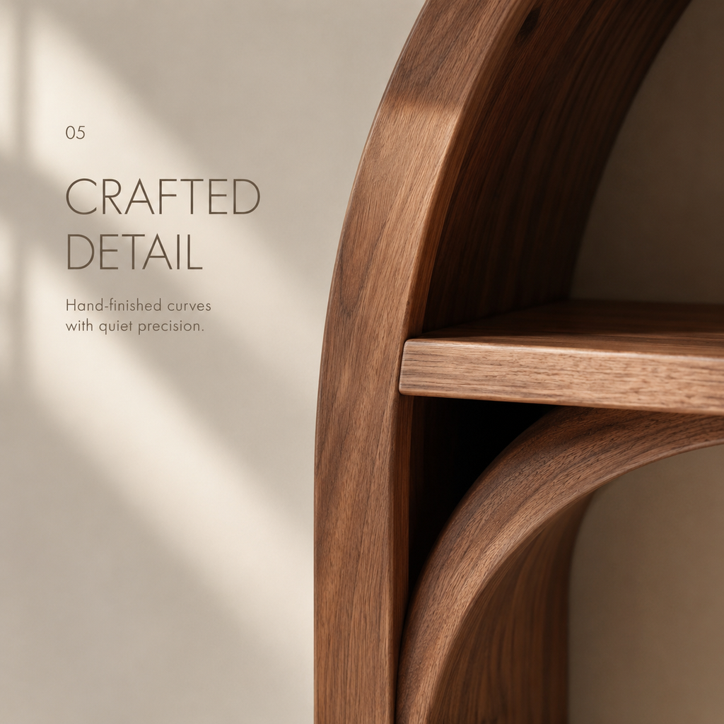 Liora Flow Display Bookshelf - product detail 3