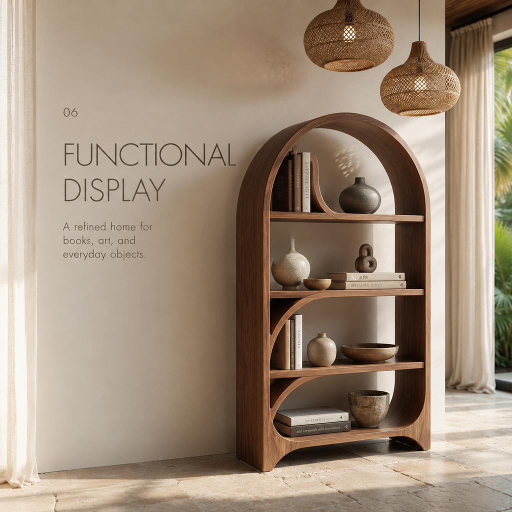 Liora Flow Display Bookshelf - product detail 10