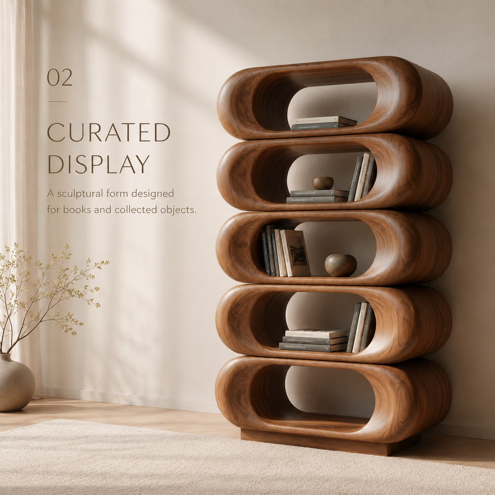 Aurea Gallery Bookshelf - product detail 3