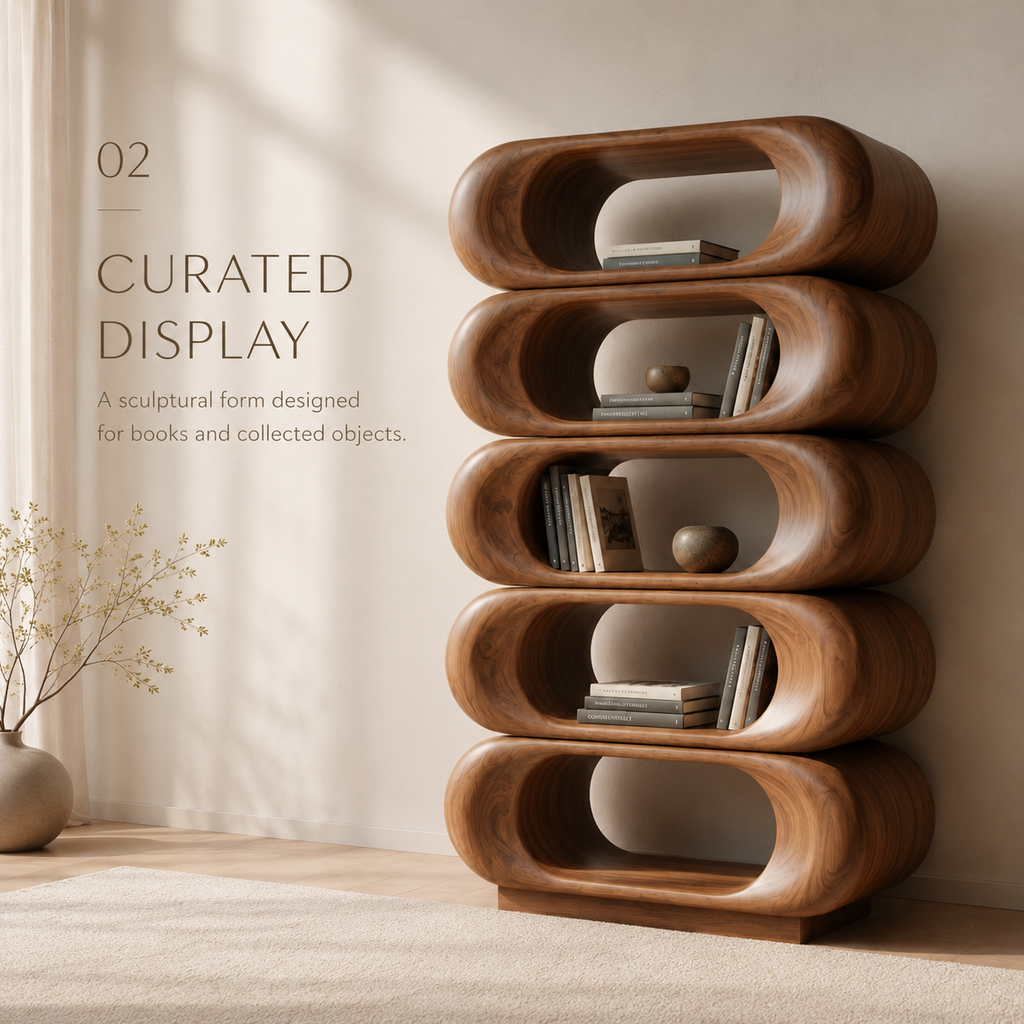 Aurea Gallery Bookshelf - product detail 3