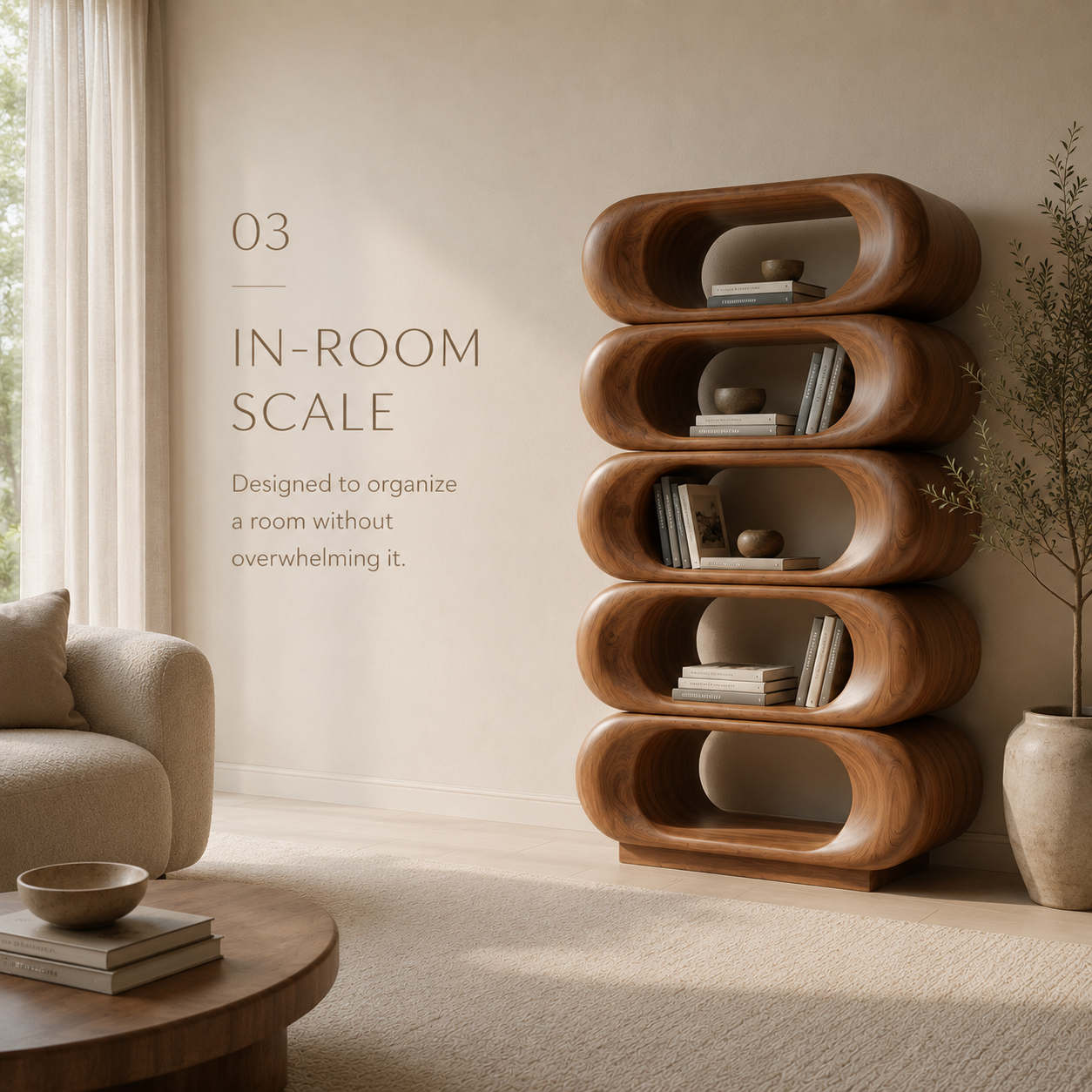 Aurea Gallery Bookshelf - product detail 4