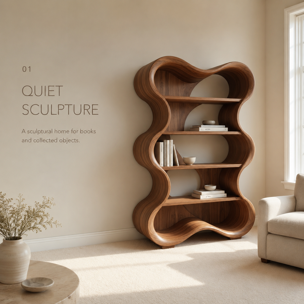 Celine Cloud Edge Bookshelf - product detail 1