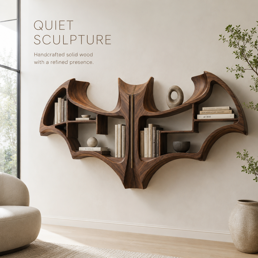 Sable Curved Bookshelf - product image 02