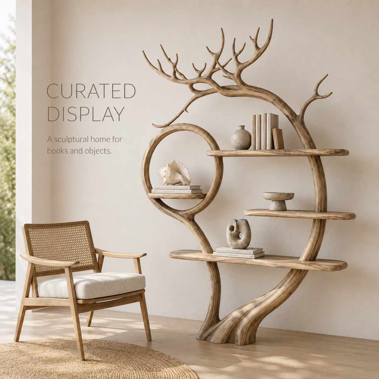 Eloise Rounded Statement Bookshelf - product image 03
