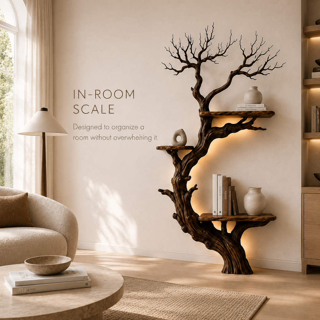 Brisa Modern Wood Bookshelf - product image 06