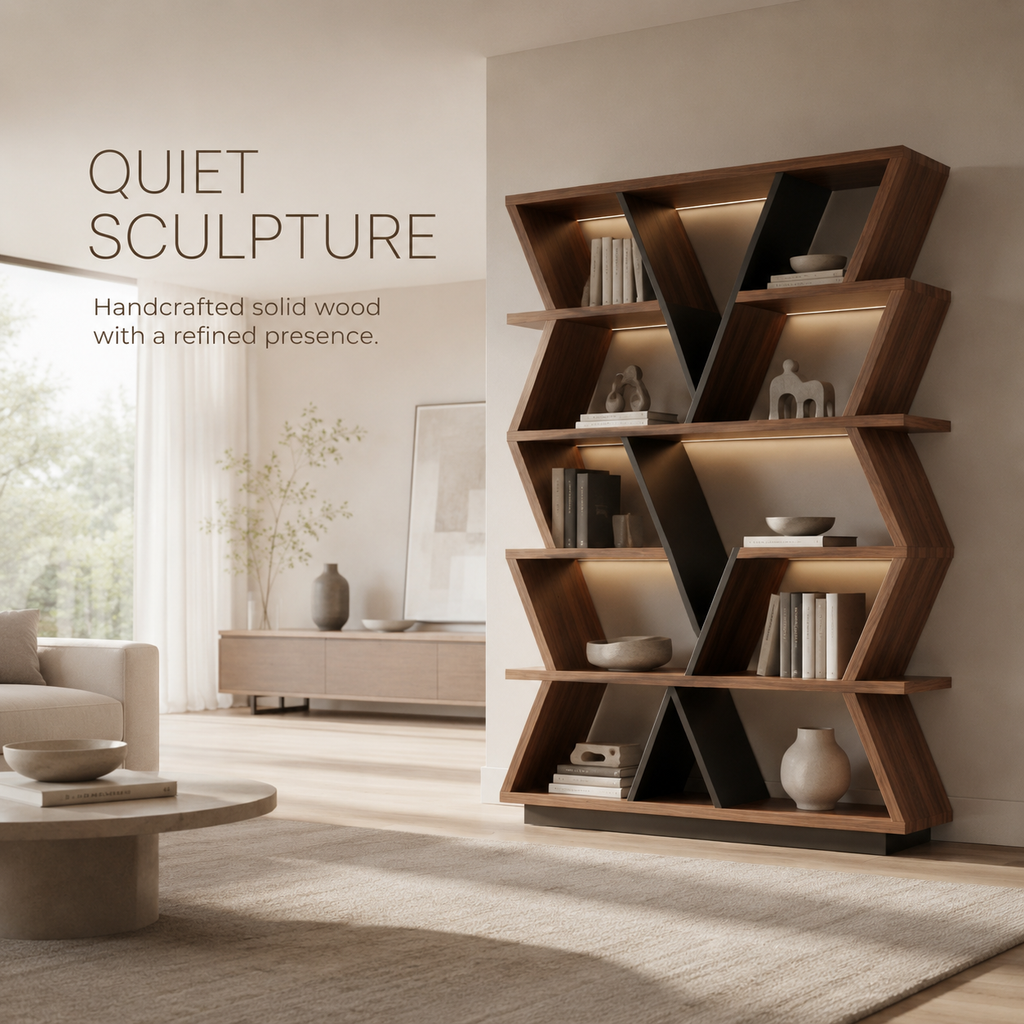 Norah Organic Gallery Bookshelf - product image 02