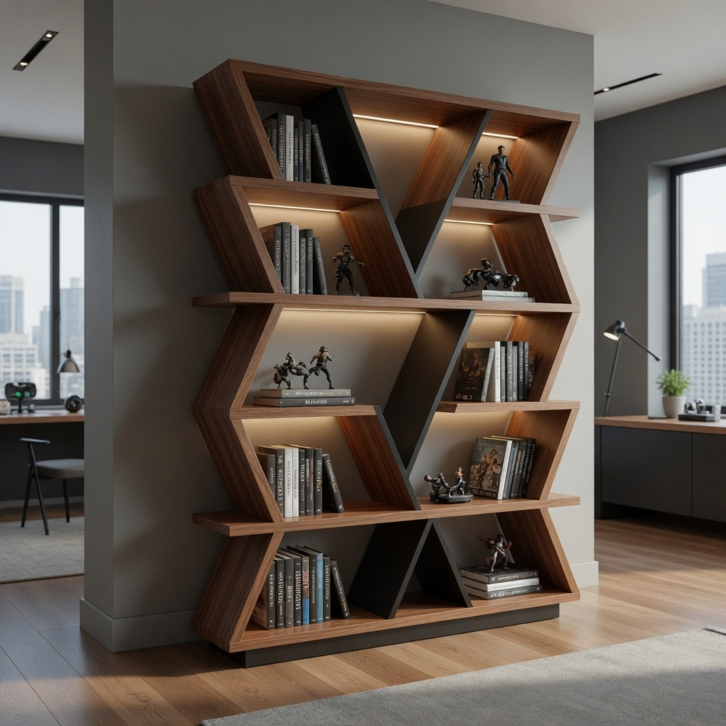 Norah Organic Gallery Bookshelf - product image 03