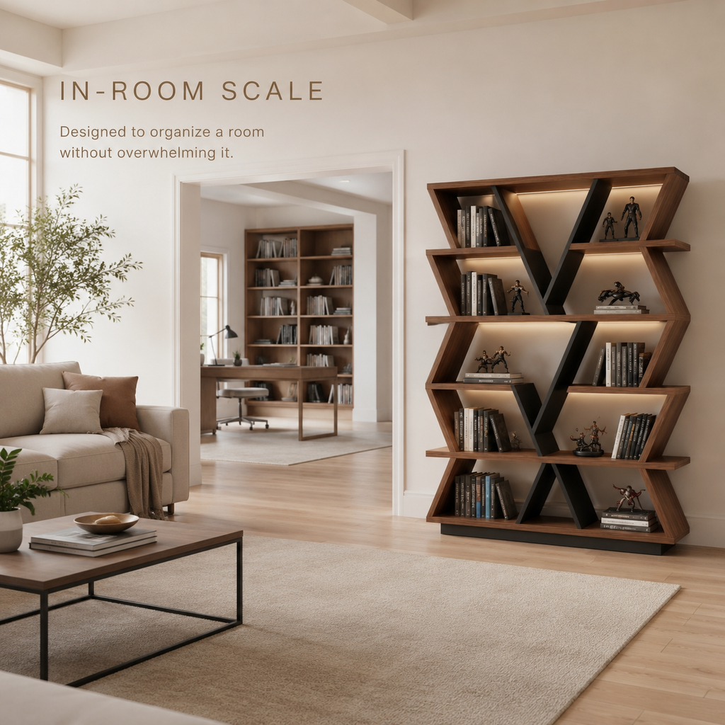 Norah Organic Gallery Bookshelf - product image 05