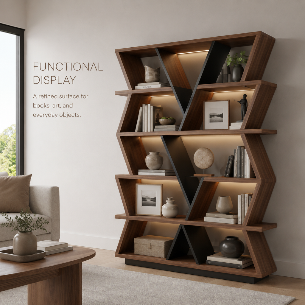 Norah Organic Gallery Bookshelf - product image 09