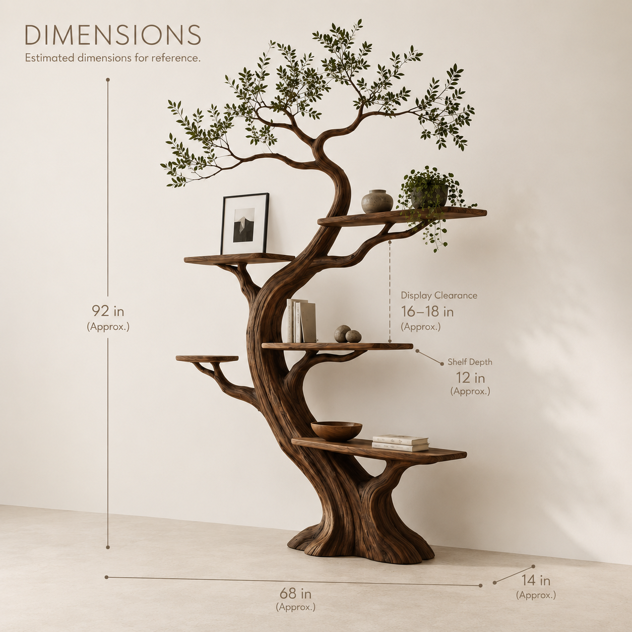 Aurelia Winged Wall Bookshelf - product image 09