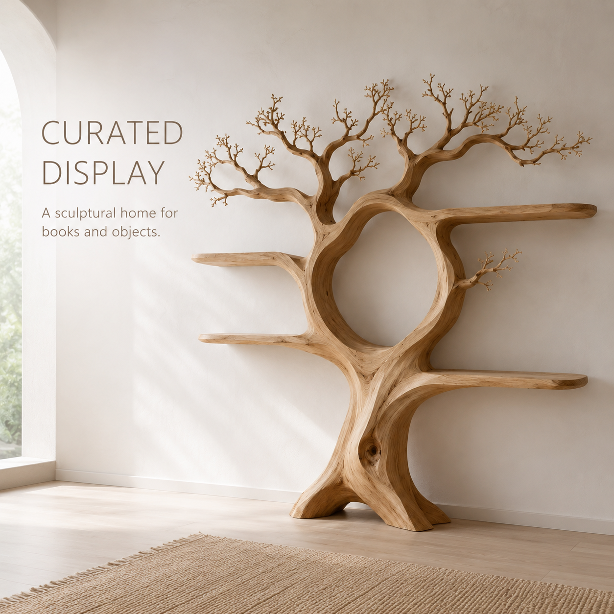 Rowan Sculpted Wall Bookshelf - product image 04