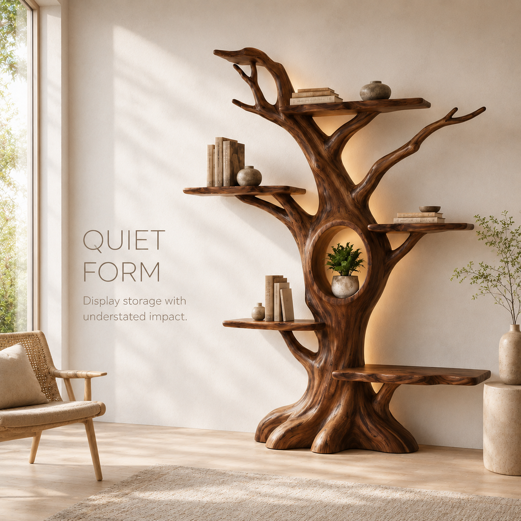 Mira Gallery Curve Bookshelf - product image 04
