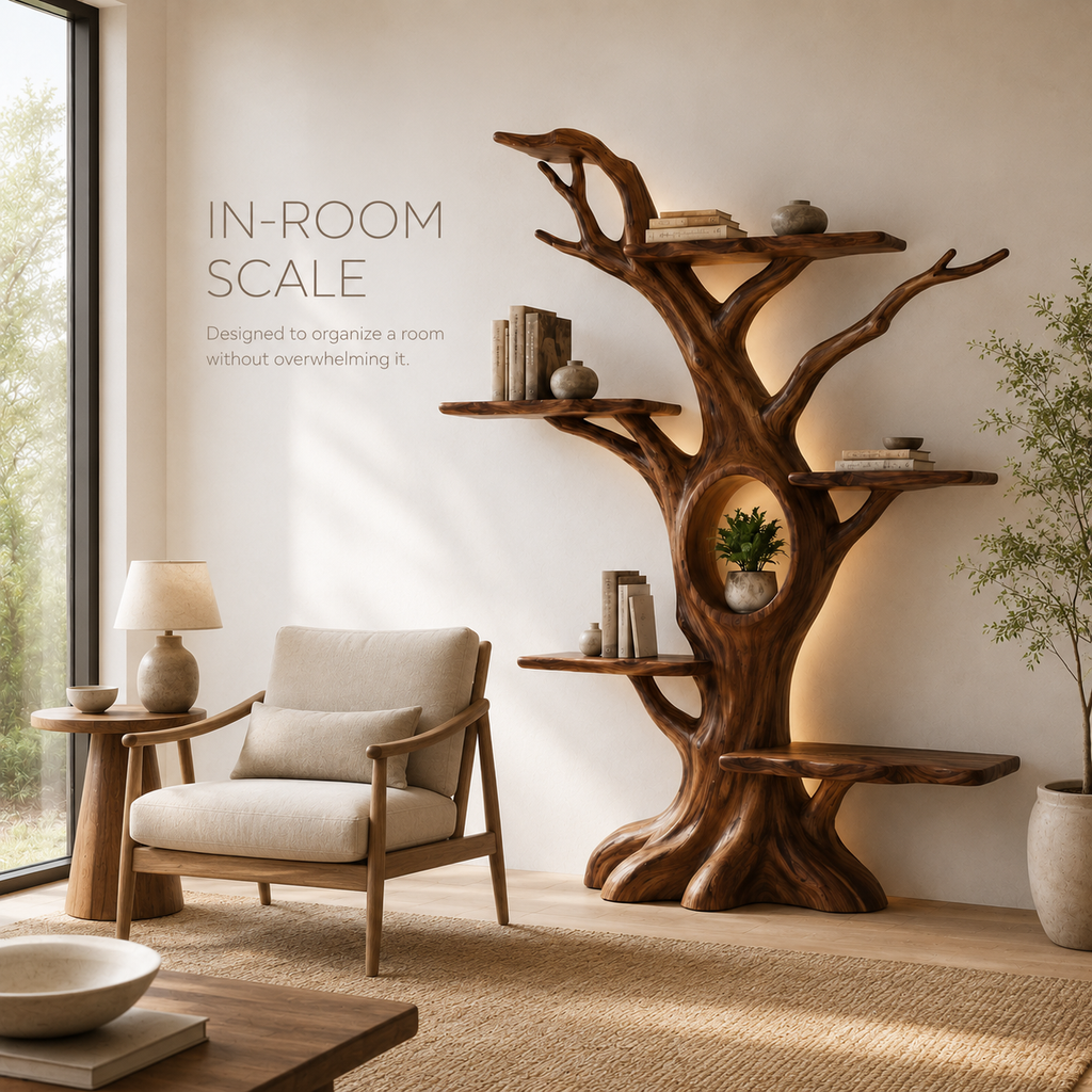Mira Gallery Curve Bookshelf - product image 05