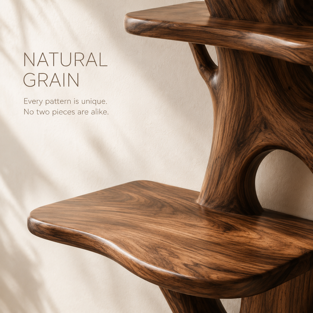 Mira Gallery Curve Bookshelf - product image 06
