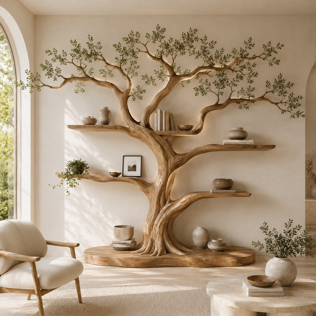 Aria Walnut Display Bookshelf - product image 02