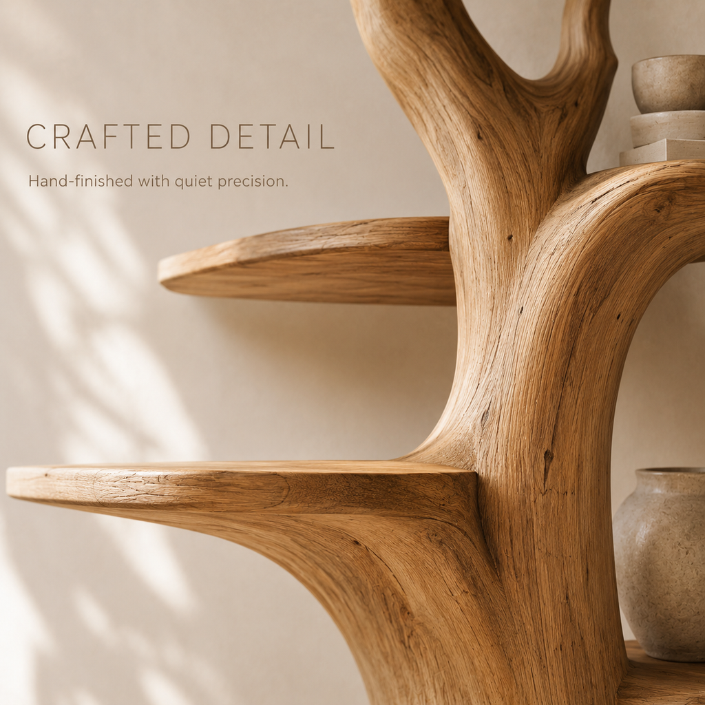 Aria Walnut Display Bookshelf - product image 08