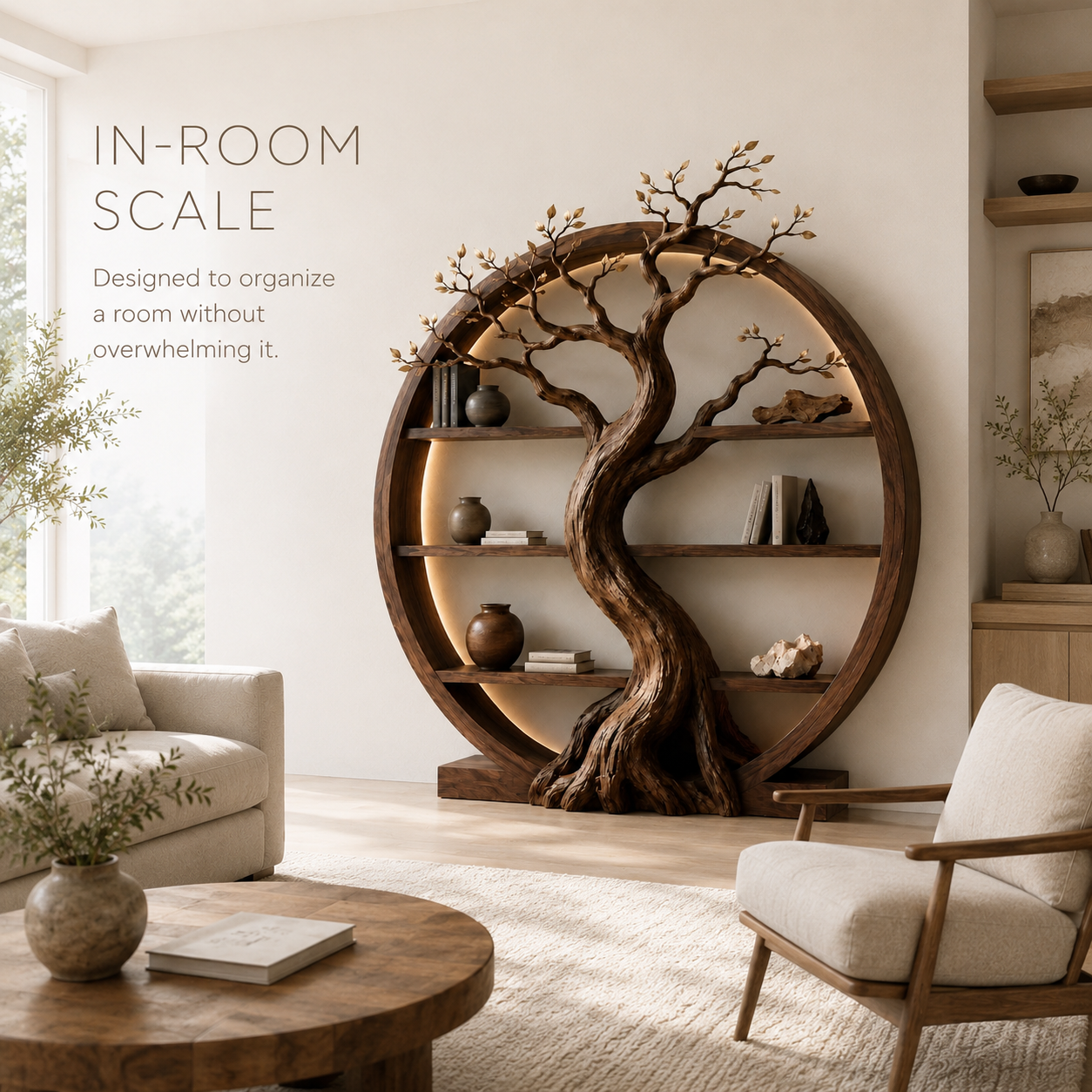 Seren Hollow Form Bookshelf - product image 05