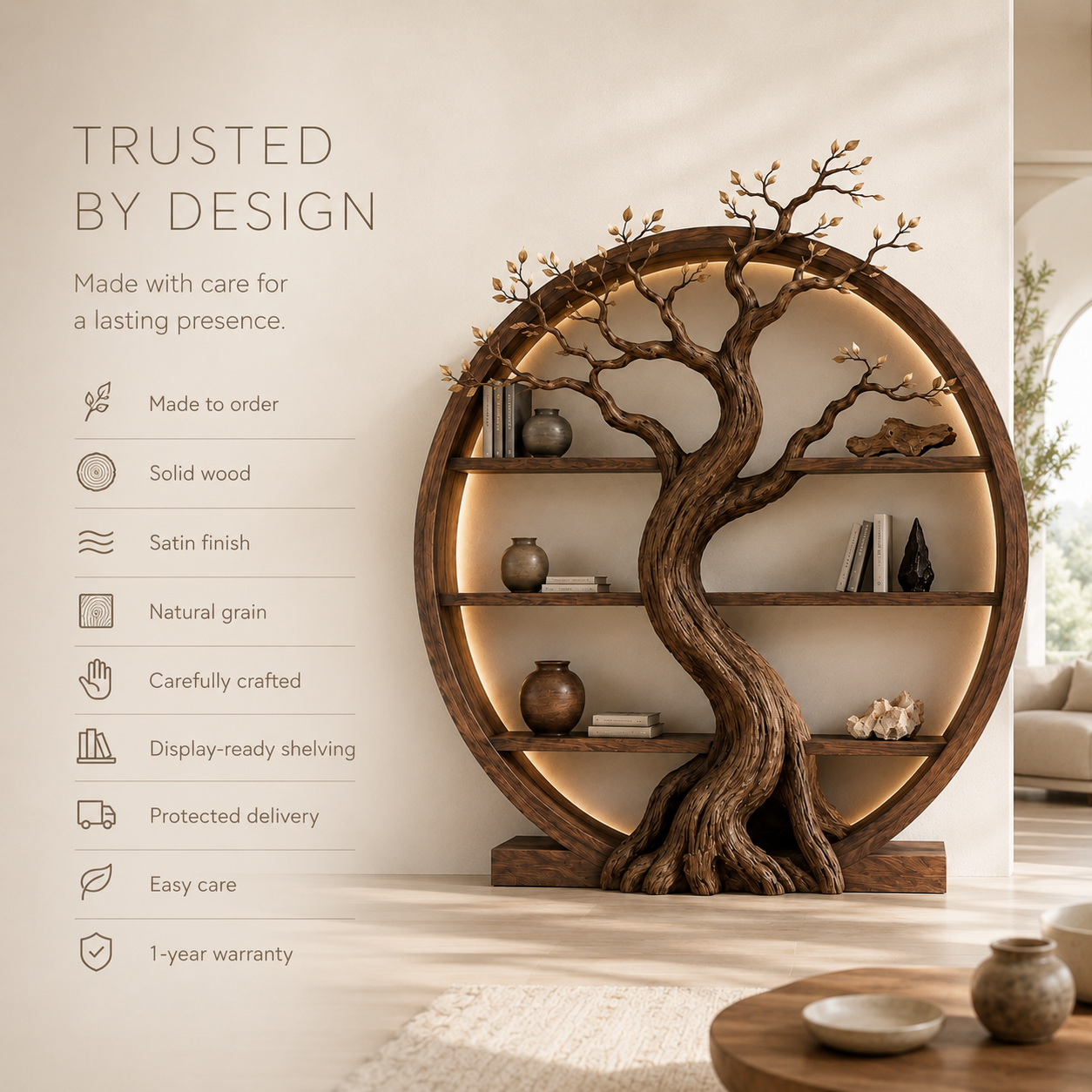 Seren Hollow Form Bookshelf - product image 10