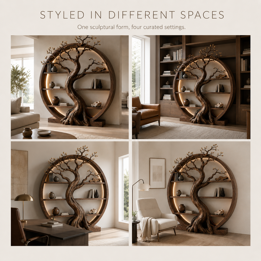 Seren Hollow Form Bookshelf - product image 11