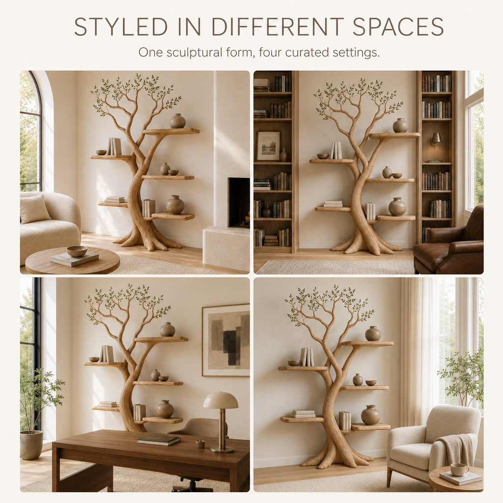 Liora Winged Display Bookshelf - product image 12