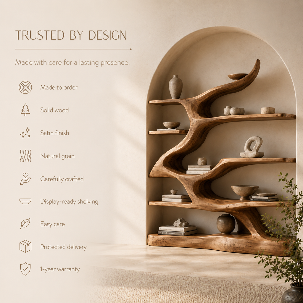 Marin Curved Display Bookshelf - product image 09