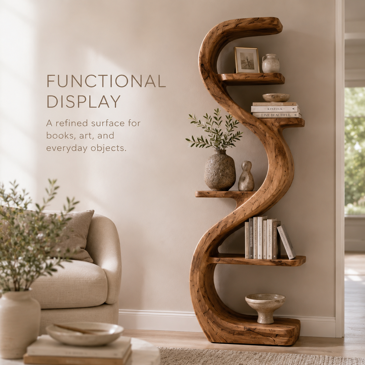 Elara Gallery Display Bookshelf - product image 07